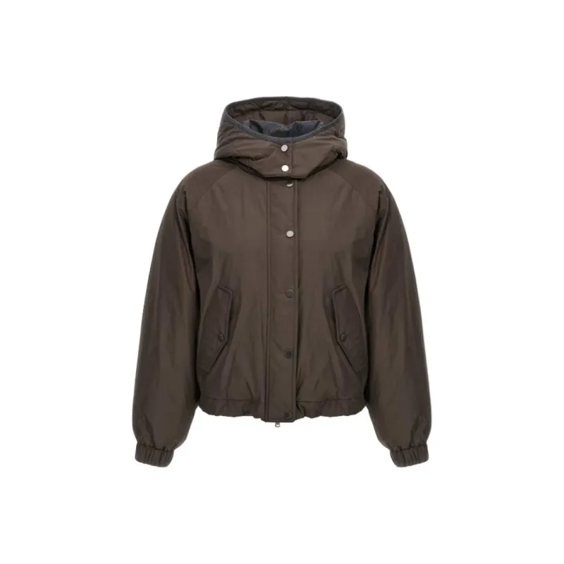 Brunello Cucinelli Jackets & Coats Women's Brown-0