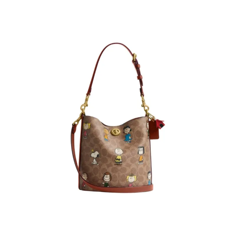 Peanuts X COACH Willow Handbags-0