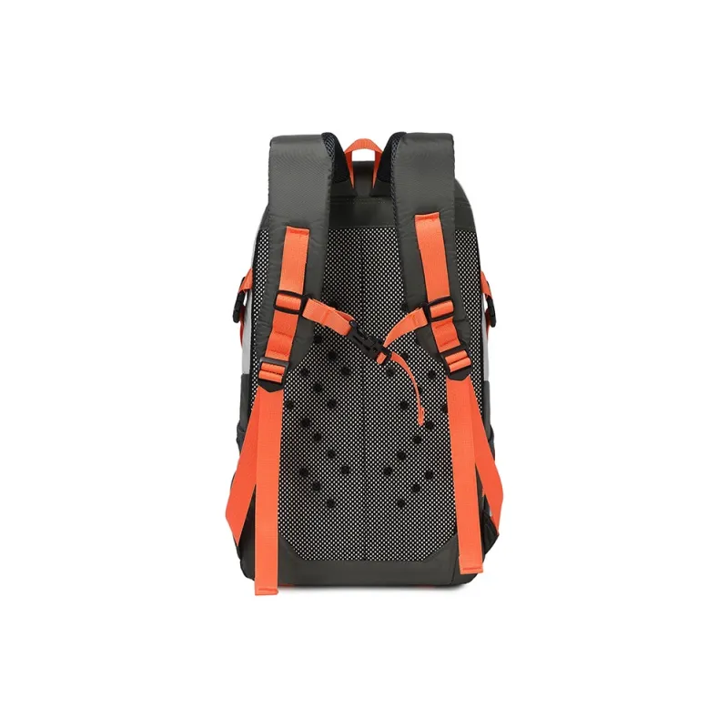 SNOOPY Nylon Backpack Unisex Green/Blue/Orange Red/Dark Gray/Light Gray-13