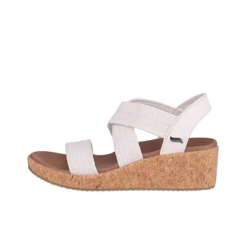 Skechers ARCH FIT BEVERLEE One Strap Sandals Women's White