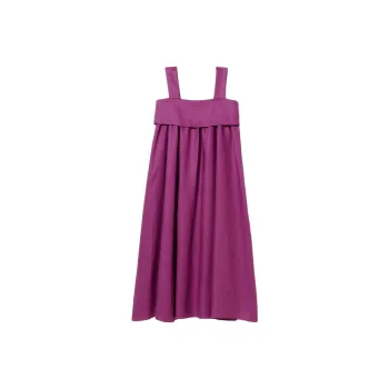 Beams Sleeveless Dress Women's Purple