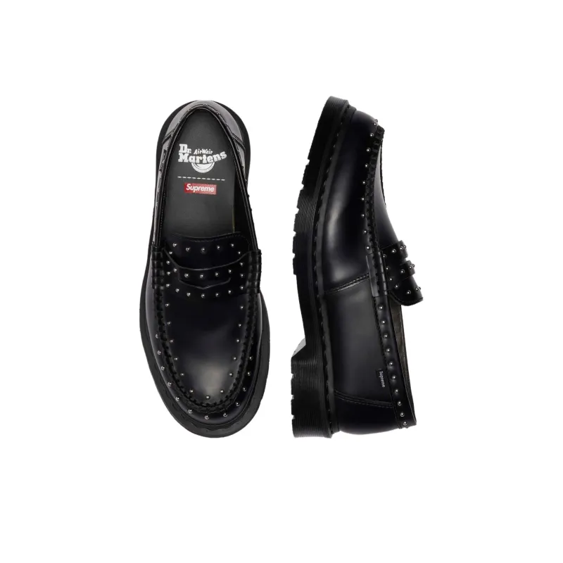 Supreme x Dr.Martens Penton Loafers Unisex Black-4