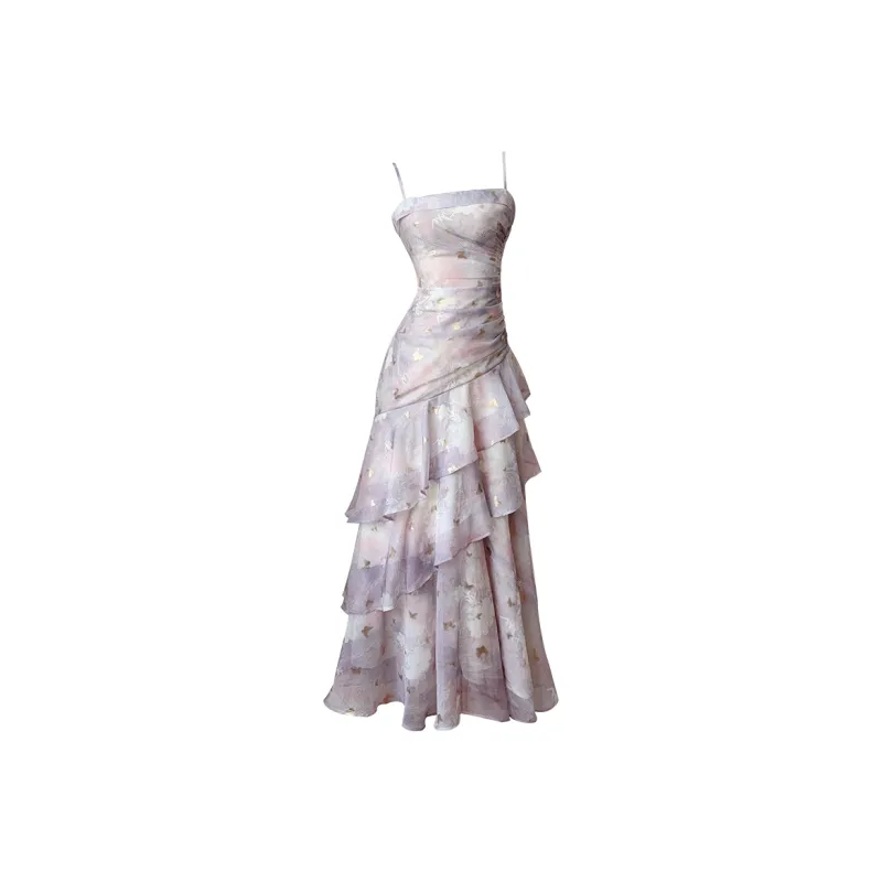GJFD French Premium Engagement And Wedding Ceremony Women's Adults Formalwear For Evening Events Women's-0