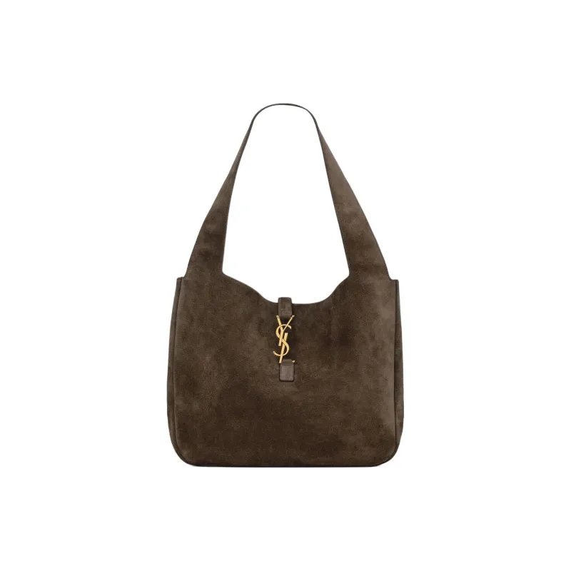 SAINT LAURENT LE57 Series Calfskin Shoulder Bag Women's Light Musk-1