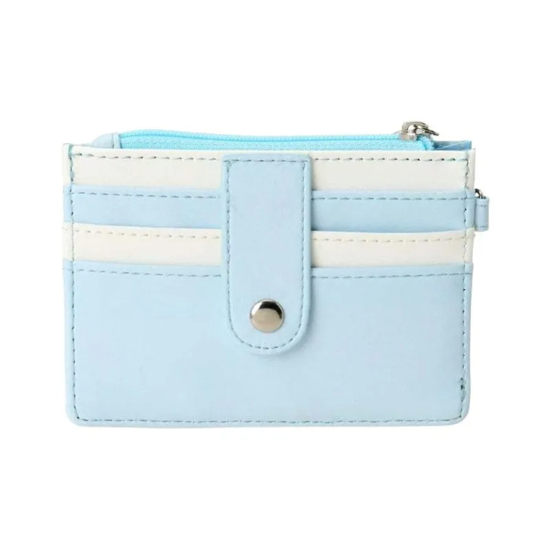 Sanrio Synthetic Leather Card Holder Women's Light Blue-2