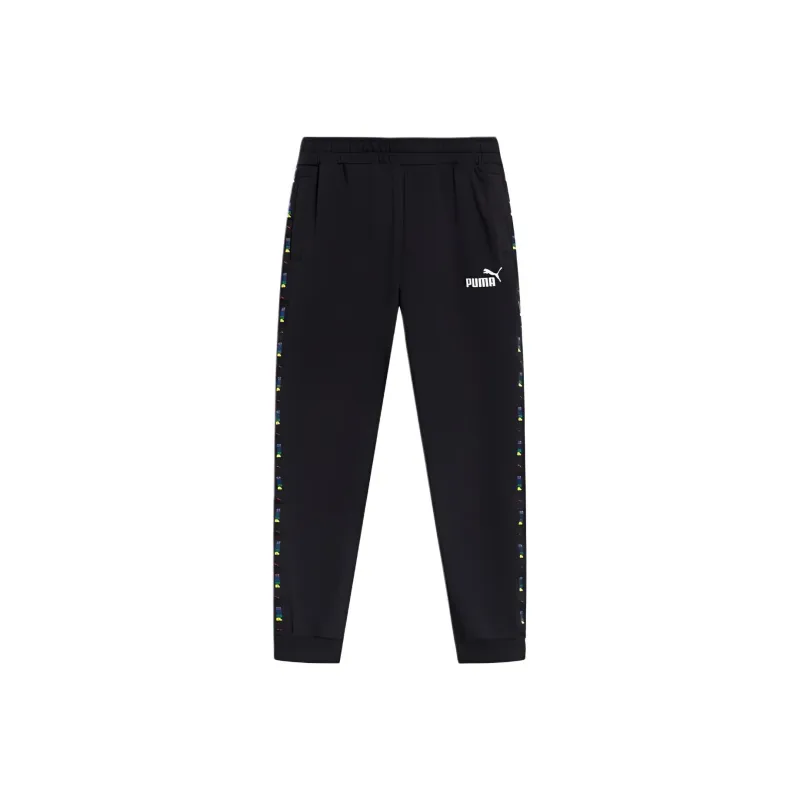 PUMA Knitted Sweatpants Men's Black-0