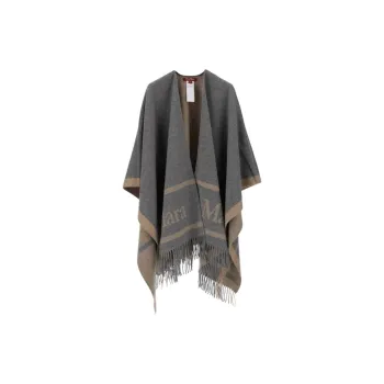 MaxMara Wool Shawls Women's Gray