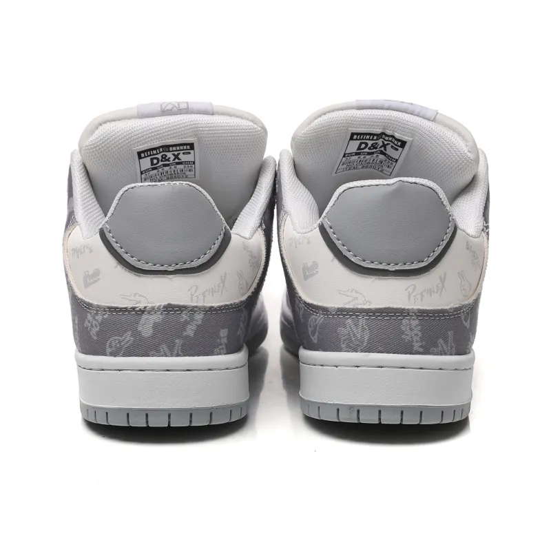 DEFINEX Slip Resistant Waterproof Cushioning Abrasion Resistant Lightweight Breathable Low Top Skateboard Shoes Unisex-17