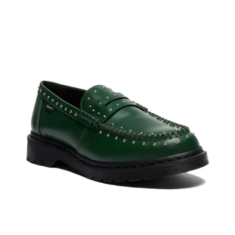 Dr. Martens Studded Penton Loafer Supreme Green-1
