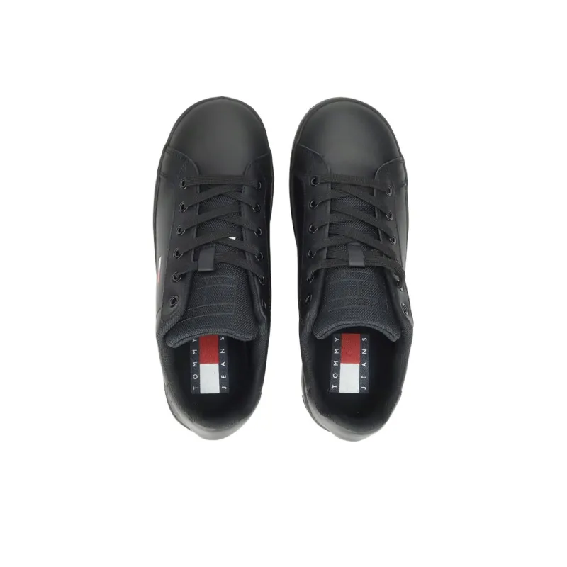 Tommy Hilfiger Low Top Skateboard Shoes Women's Black-3