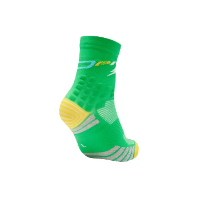 QIAODAN Running Socks Men's 1 Pack Glaze Green-4