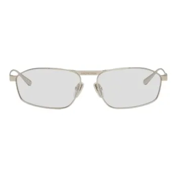 Balenciaga Metal Square Sunglasses Men's Gray