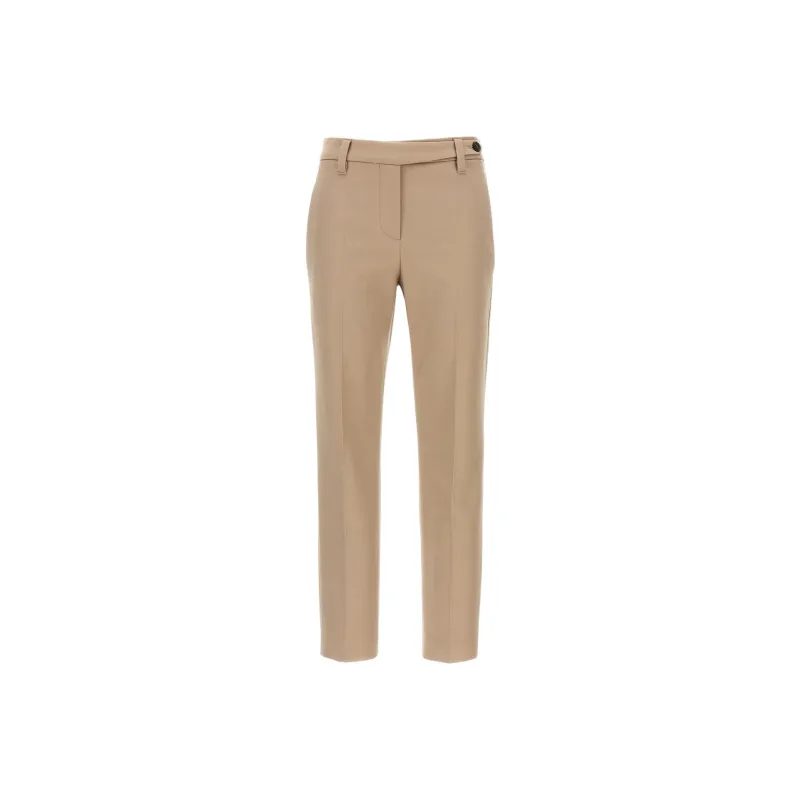 Brunello Cucinelli Casual Pants Women's Beige-0