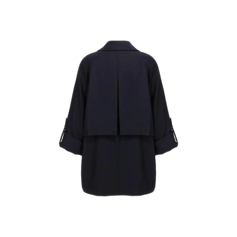 Brunello Cucinelli Coat Women's Blue-1