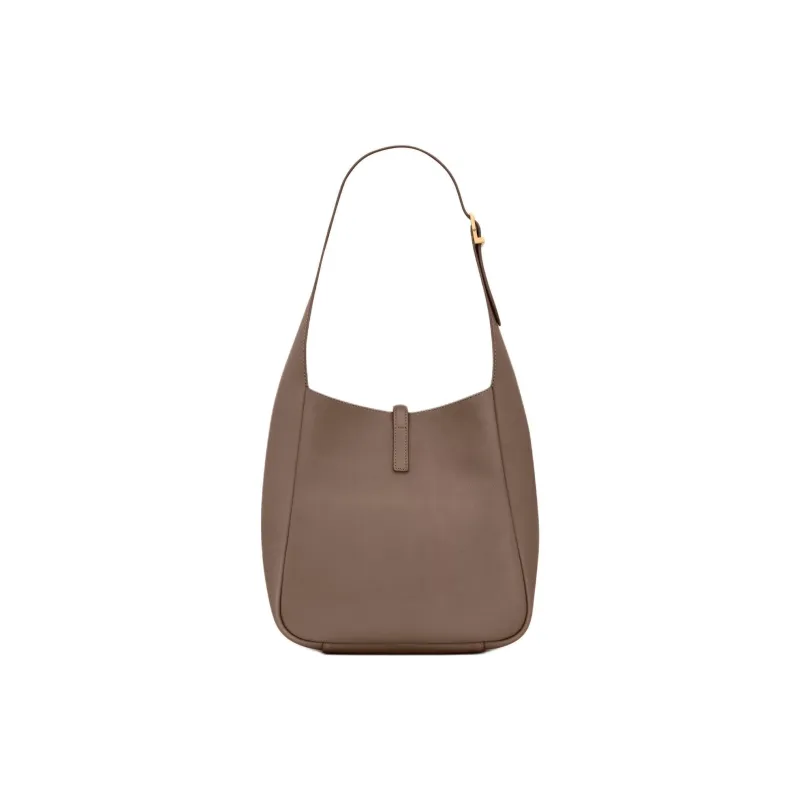 SAINT LAURENT LE5A7 Calfskin Shoulder Bag Women's Hickory Nuts Brown-3