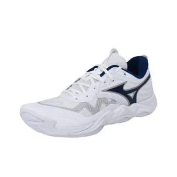 Mizuno WAVE MOMENTUM ELITE Slip Resistant Low Top Training Shoes Unisex White