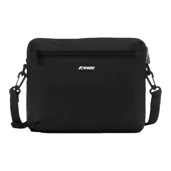 K WAY Nylon Crossbody Bag Regular Men's Black