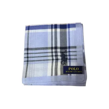 Ralph Lauren Silk Scarves Men's Blue