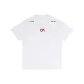 White (Red Text Embroidery)