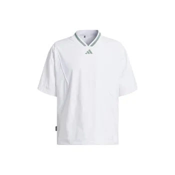 Adidas Free Shipping With AdiClub Beyond Short Sleeve Layer Pullover
