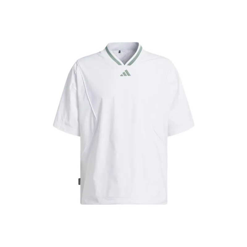 Adidas Free Shipping With AdiClub Beyond Short Sleeve Layer Pullover-0