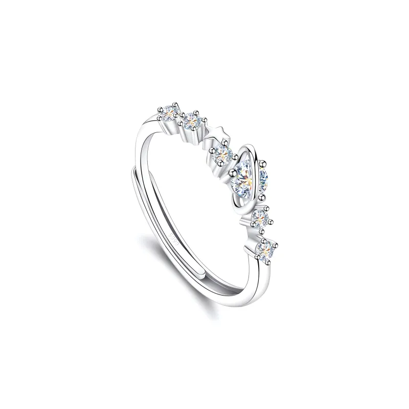 SFER Sterling Silver Rings Unisex-6