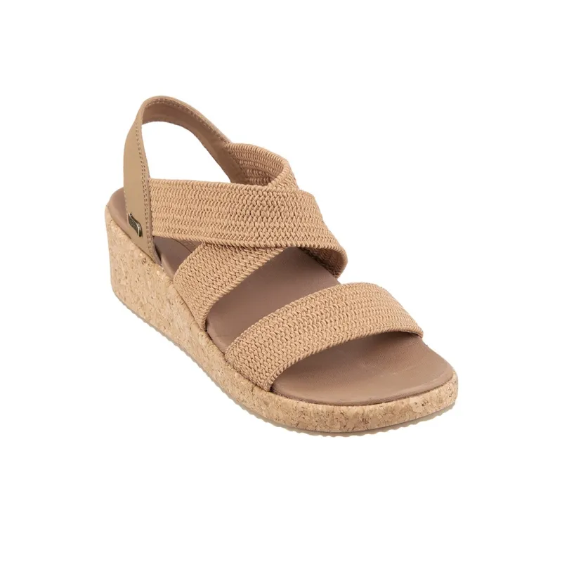 Skechers ARCH FIT BEVERLEE Beach Sandals Women's Brown-3
