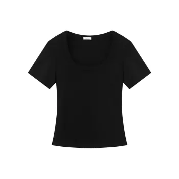 Wen Shan T Shirts Women's Black
