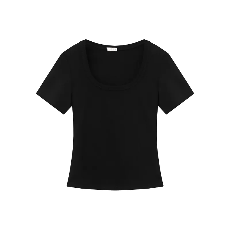 Wen Shan T Shirts Women's Black-0