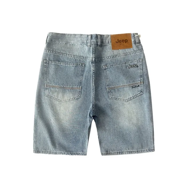 Jeep Shepherd Fashion Sports Collection Denim Shorts Unisex-9