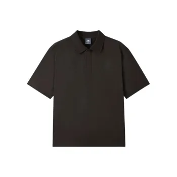New Balance Polo Shirt Men's Dark Gray