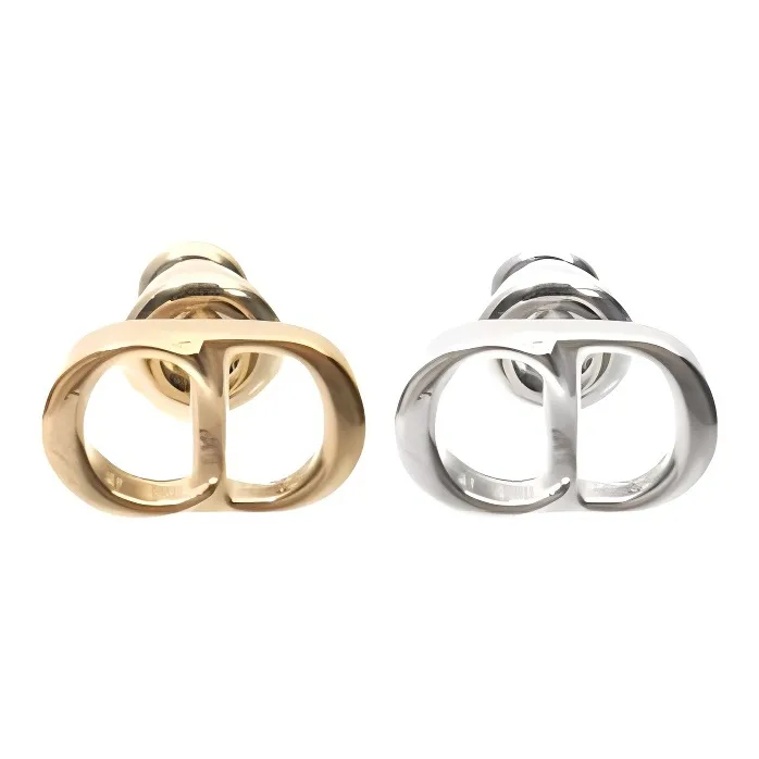 DIOR Sterling Silver Earrings Women's Multicolor-0