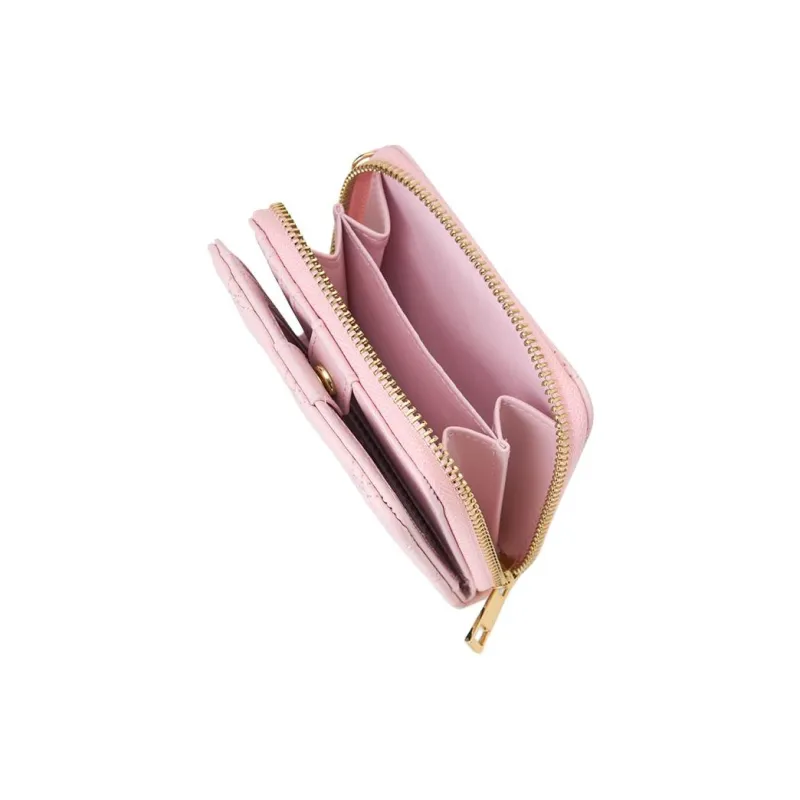 Sanrio PU Leather Wallet Women's Pink-3
