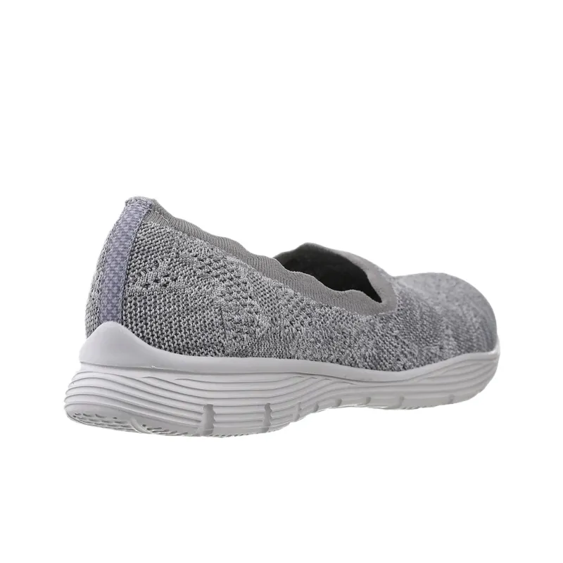 Skechers Seager Low Top Casual Shoes Women's Gray-4