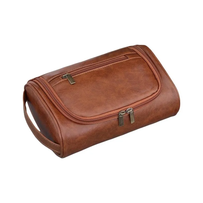 ZHIYIN Portable Travel Trumpets Men's Toiletry Bag Waterproof Skincare Storage Bag Make up Tools-5