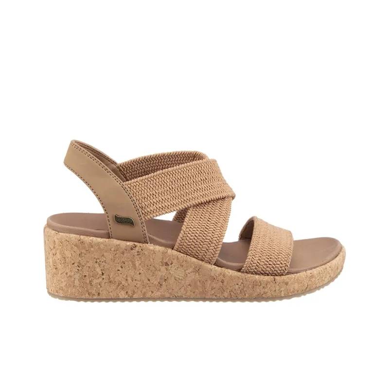 Skechers ARCH FIT BEVERLEE Beach Sandals Women's Brown-1