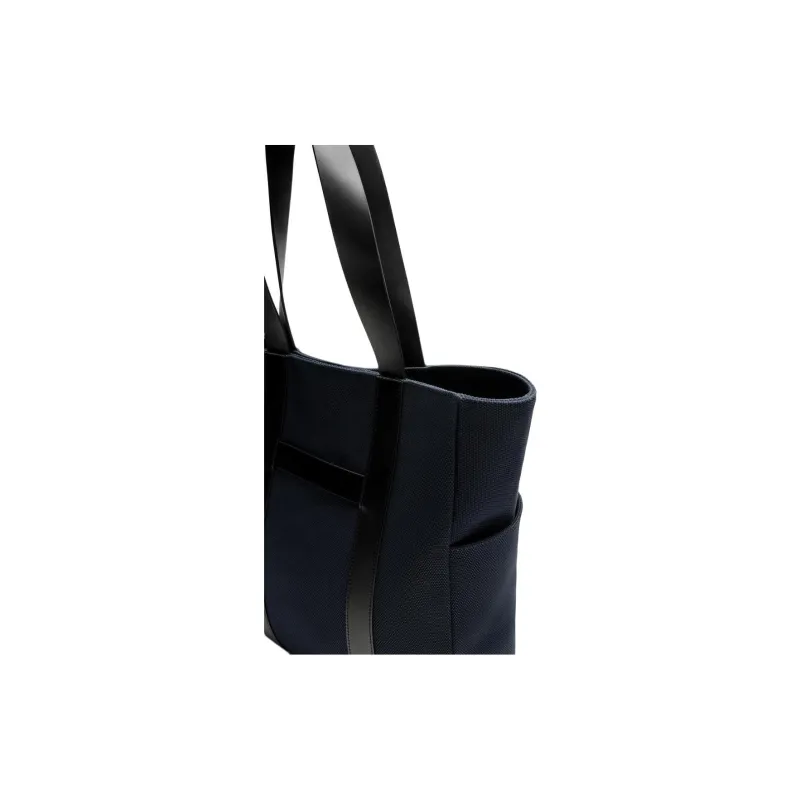 ZARA MIRUM Collaboration Cotton Tote Bag, Shopping Bag, Handbag Unisex Blue-2