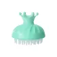 Crown Hair Brush-Light Grass Green-1 Pc