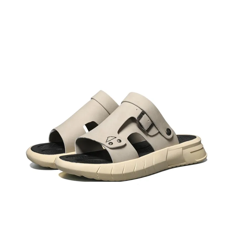 AMICNIEGD Massage Abrasion Resistant Slide Slippers Men's-16