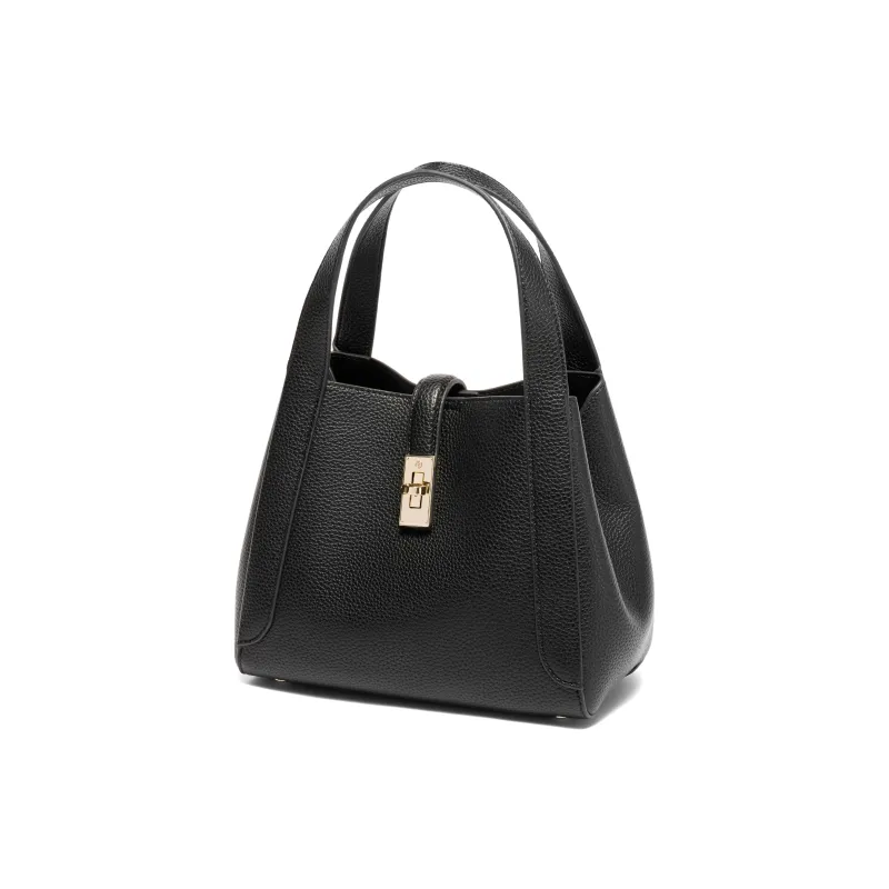 BELLE Artificial Leather Basket Shoulder Bag, Crossbody Bag, Handbag Women's Gray/White-15