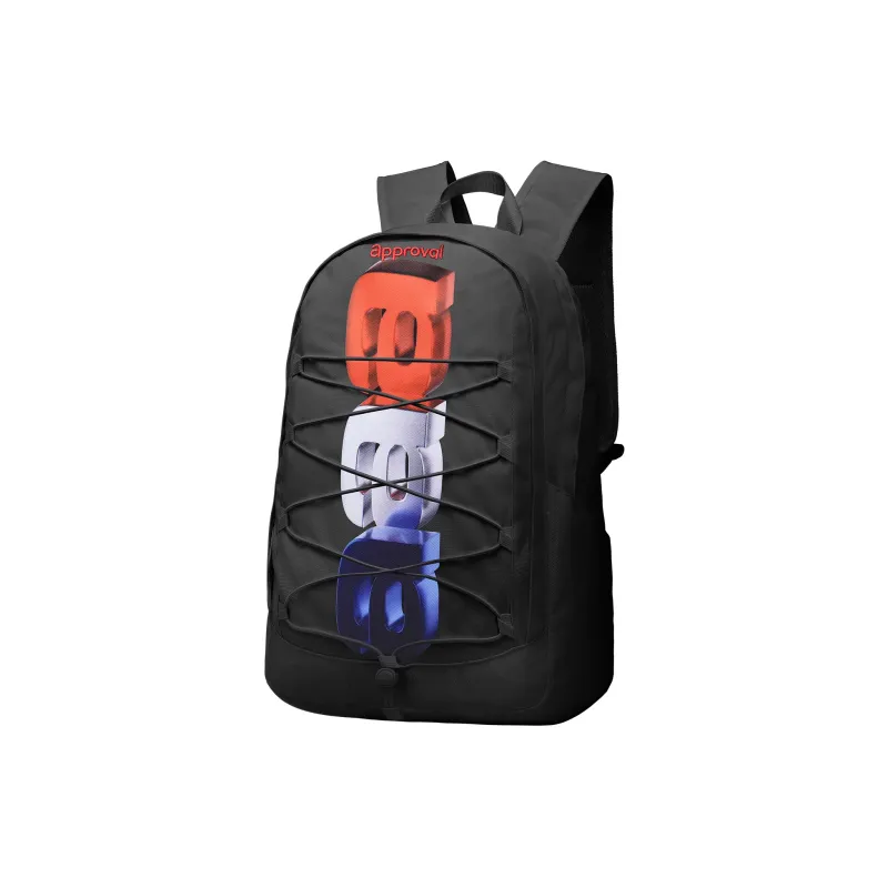 DRACONITE Polyester Backpack Unisex Black-1