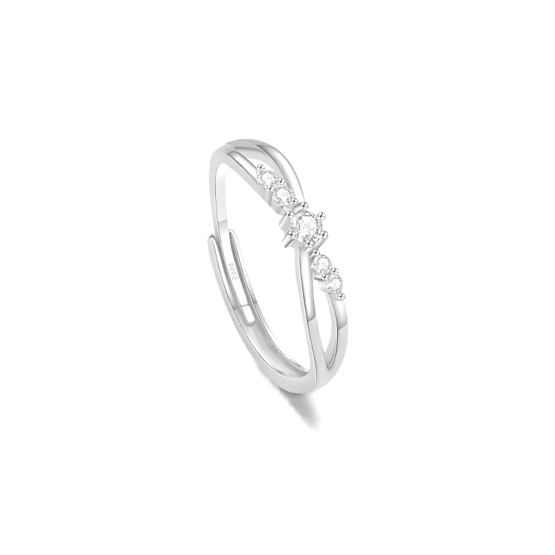 SFER Sterling Silver Rings Unisex-7