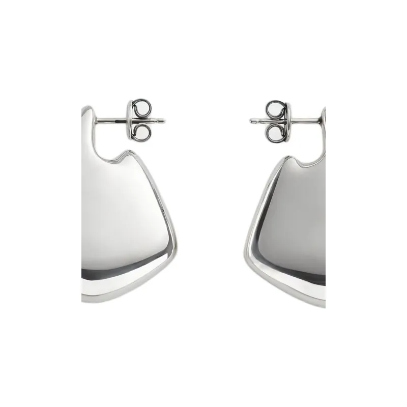 Bottega Veneta Sterling Silver Earrings Women's Silver-2