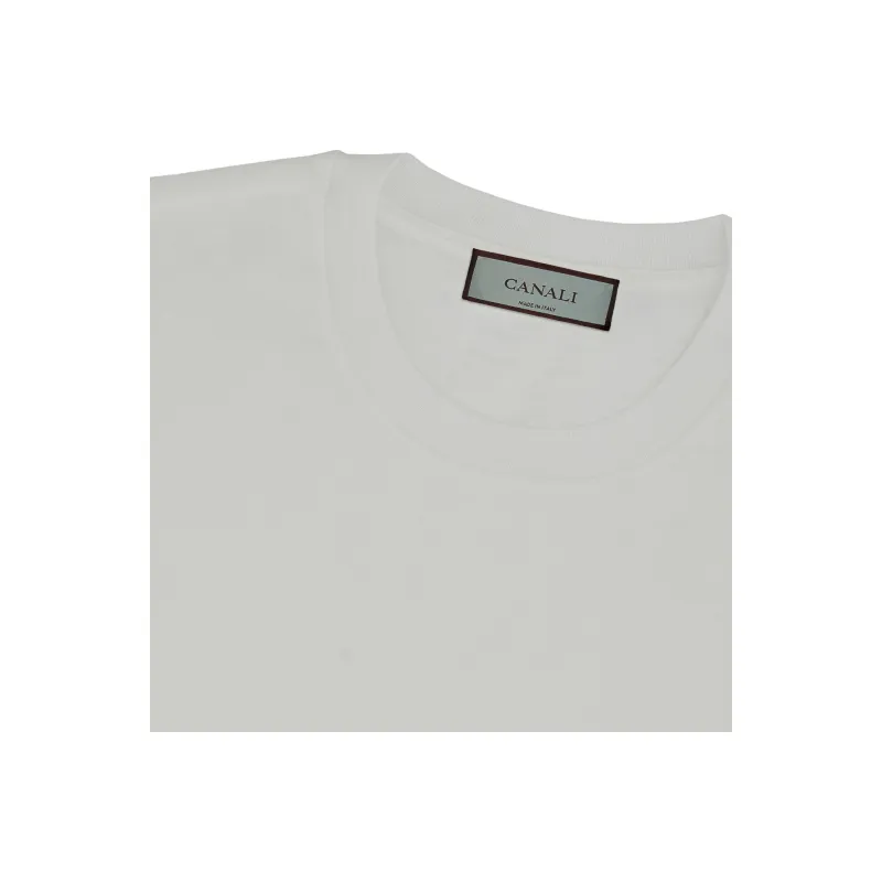 Canali T Shirts Men White-1