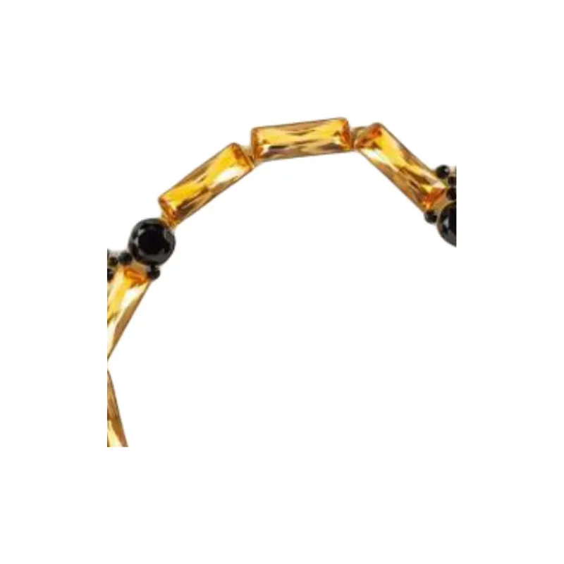 JIL SANDER Crystal Necklaces Women's Gold-1