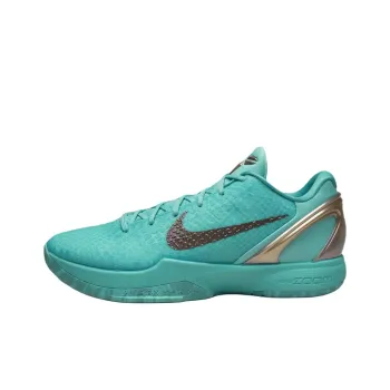 Jalen Brunson x Nike Zoom Kobe 6 Abrasion Resistant Low Top Basketball Shoes Men's Green