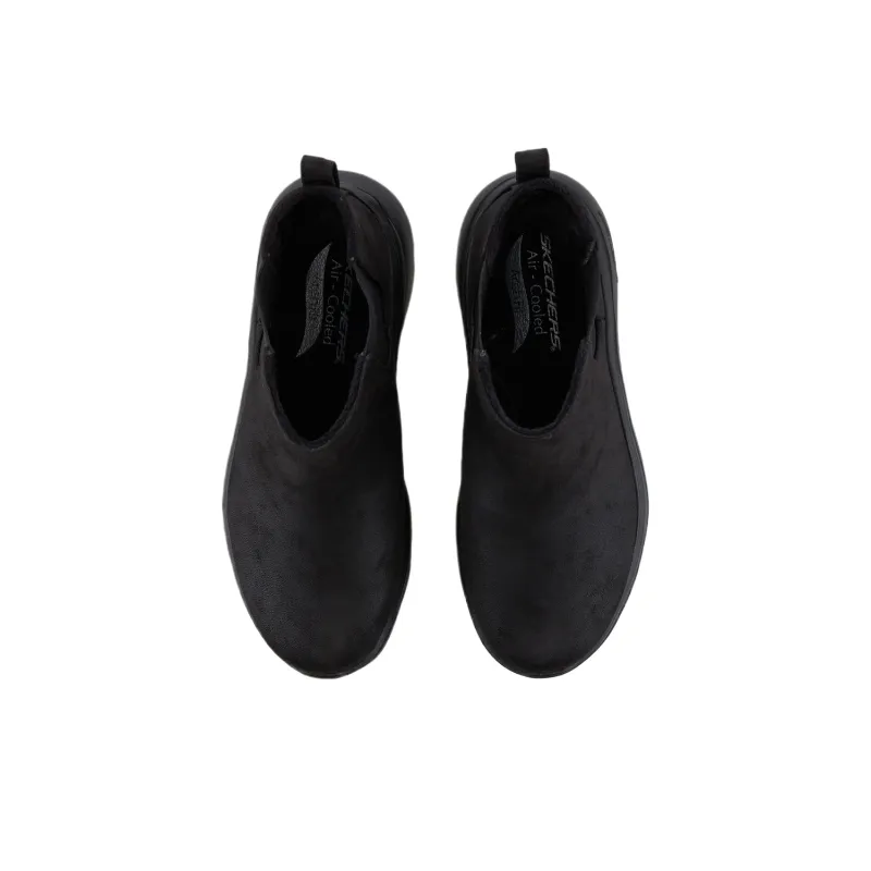 Skechers GO Walk Arch Fit 2.0 Short Chelsea Boots Women's Black-4