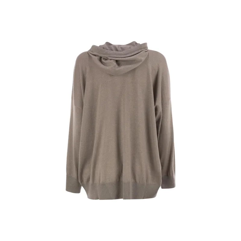 Brunello Cucinelli Sweatshirt Women's Light Brown-1