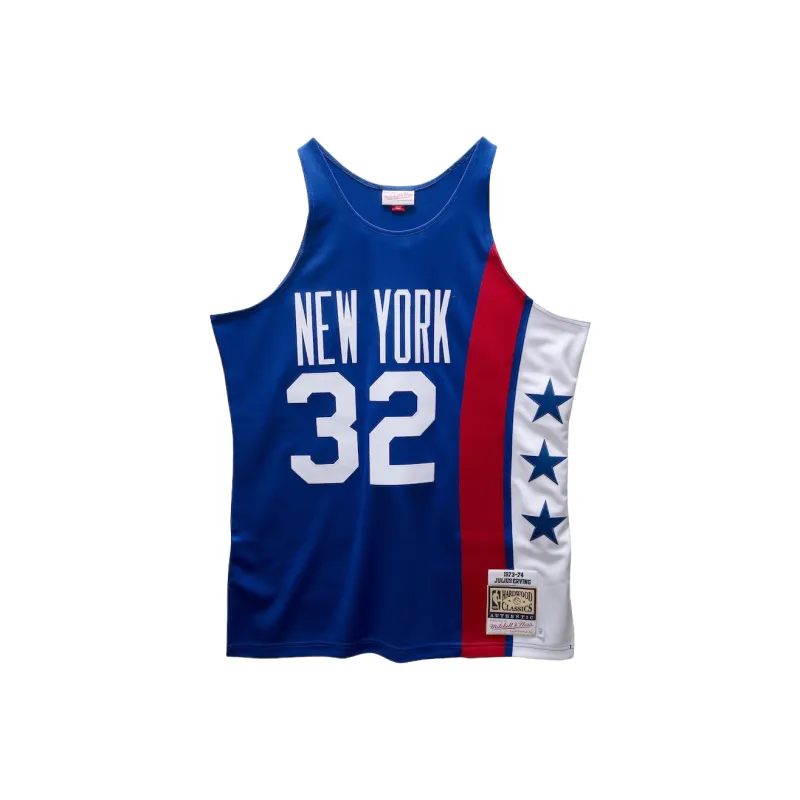 Mitchell Ness Nba Dark 'Nets 1973 Julius Erving' Jersey-0