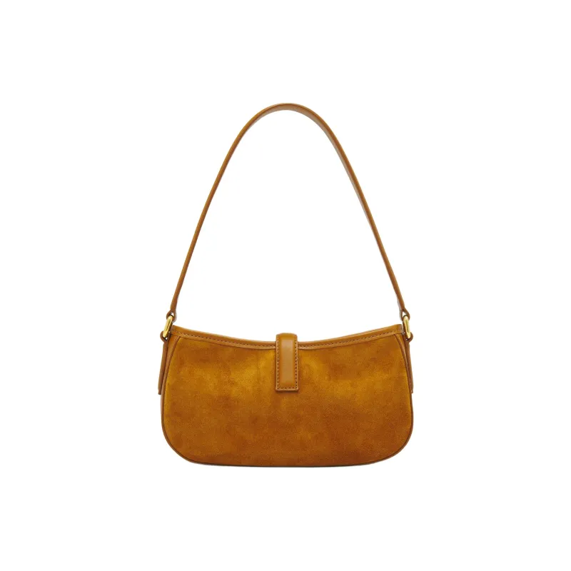 Alexander McQueen T Bar Calfskin Shoulder Bag Mini Women's Light Brown-2